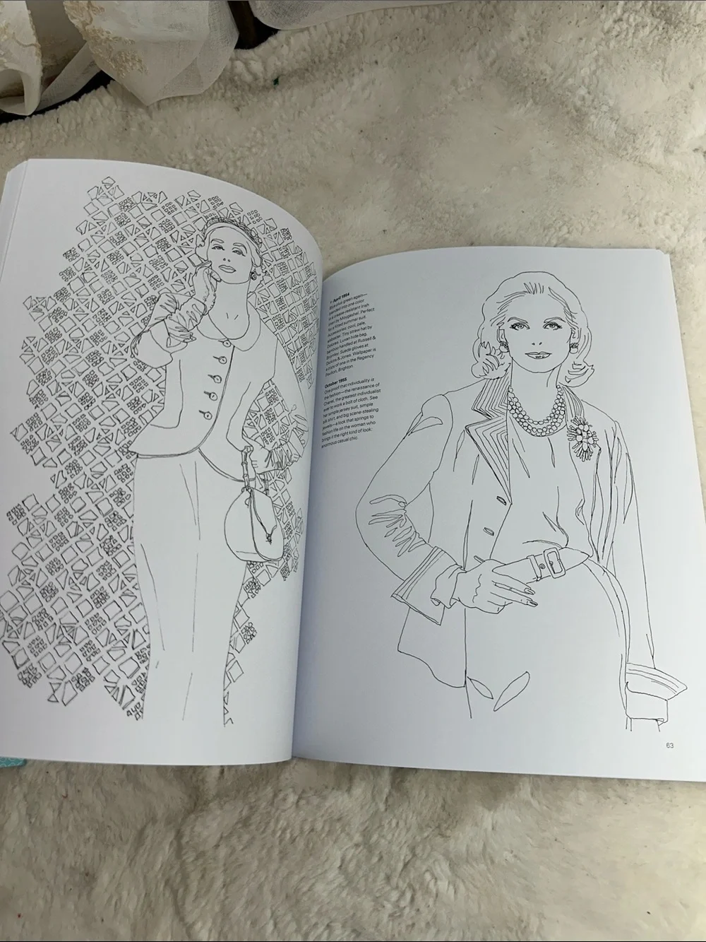 Vogue coloring book